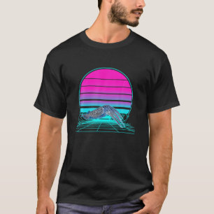 Camiseta Vintage Retro Sunset Cutlefish
