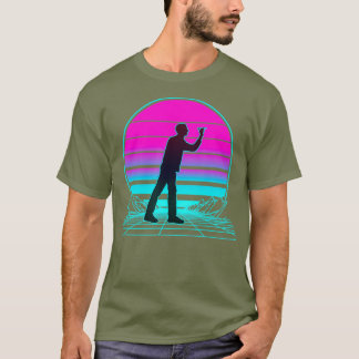Camiseta Vintage Retro Sunset Dardos