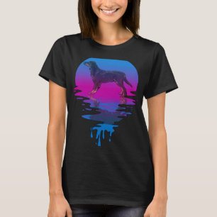 Camiseta Vintage Retro Sunset Gordon Setter