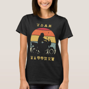 Camiseta Vintage Retro Sunset Mathew Motocicleta R
