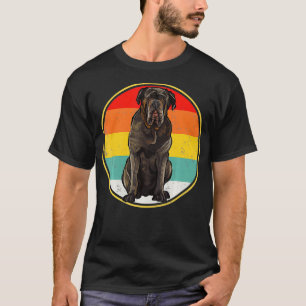 Camiseta Vintage Retro Sunset Neapolitan Mastiff Cão