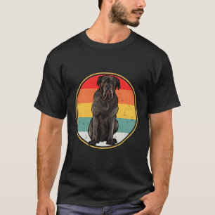 Camiseta Vintage Retro Sunset Neapolitan Mastiff Cão