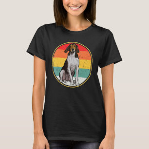 Camiseta Vintage Retro Sunset Treing Walker Coonhound Dog