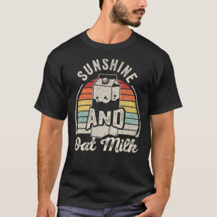 Camiseta Vintage Retro Sunshine E Oat Milk Summer 2