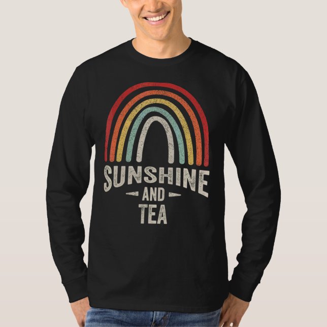 Camiseta Vintage Retro Sunshine E Tea Summer 1 (Frente)