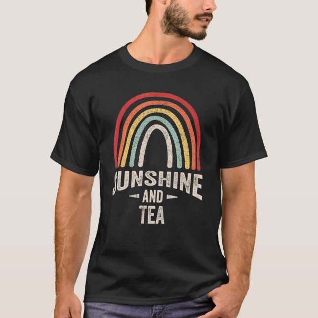 Camiseta Vintage Retro Sunshine E Tea Summer 1 (Frente)