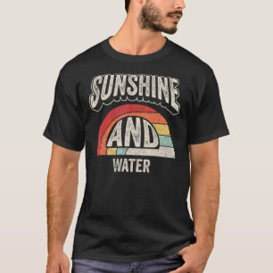 Camiseta Vintage Retro Sunshine E Water Health Summer