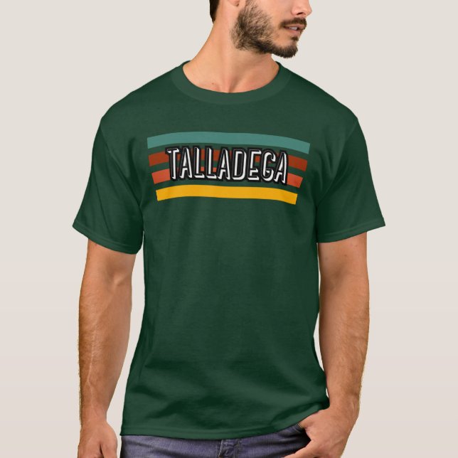 Camiseta Vintage Retro Talladega (Frente)
