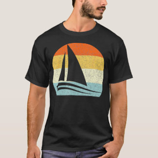 Camiseta Vintage Retro Throwback Vacage em veleiro