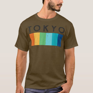 Camiseta Vintage Retro Tokyo Japan Design