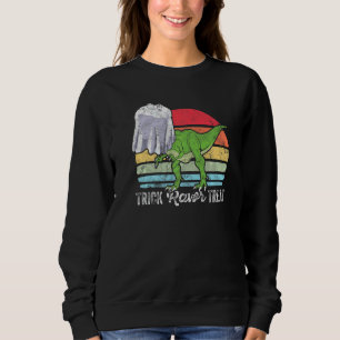 Camiseta Vintage Retro Trick Trick Ghost Dino Trex Hal
