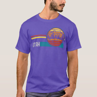 Camiseta Vintage Retro Utah 80s 70s Utah Mountain friend