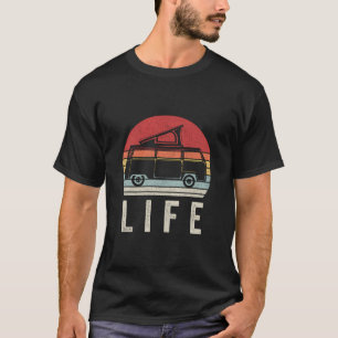 Camiseta Vintage Retro Van Life