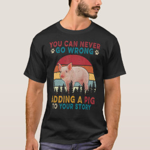 Camiseta Vintage Retro Você Nunca Pode Fazer Um Adição Erra