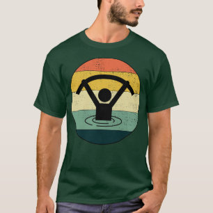 Camiseta Vintage Retro-Water Aerobics Aqua malhação Aquátic