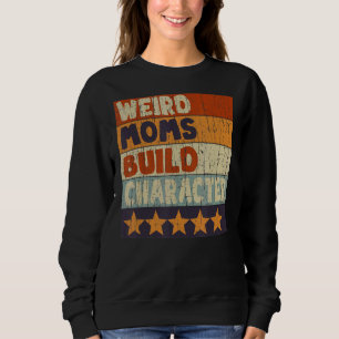 Camiseta Vintage Retro Weird Mães Build Character Madre