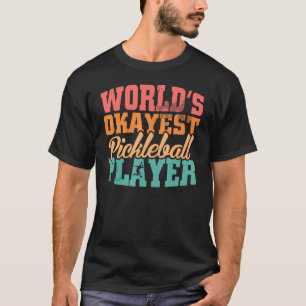 Camiseta Vintage Retro Words Okayest Pickleball Gif