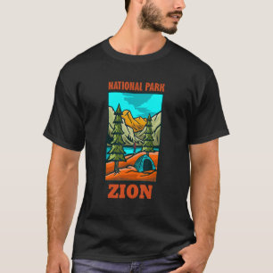 Camiseta Vintage Retro Zion National Park Utah