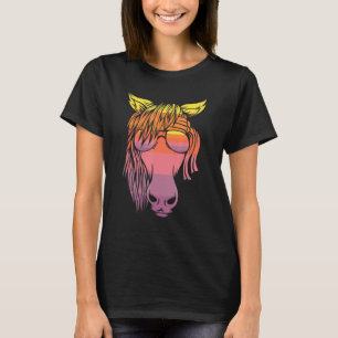 Camiseta Vintage retroativa - Cabeça de Cavalo