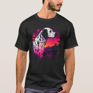 Camiseta Vintage Retrowave Synthwave 80s Vaporwave Dalmatia