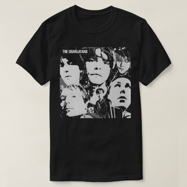 Camiseta Vintage Richard Art Ashcroft Incrível Para Ventila (Frente do Design)