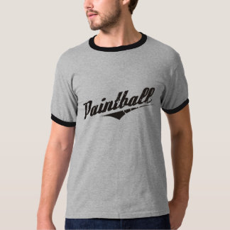 Camiseta Vintage Ringer Paintball