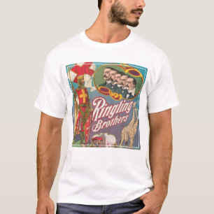 Camiseta Vintage Ringling Brothers Circus Poster