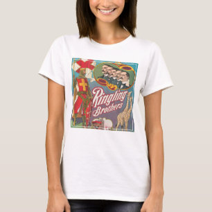 Camiseta Vintage Ringling Brothers Circus Poster