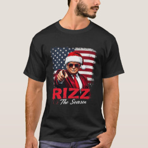 Camiseta Vintage Rizz Os Papais noeis De Natal Paja