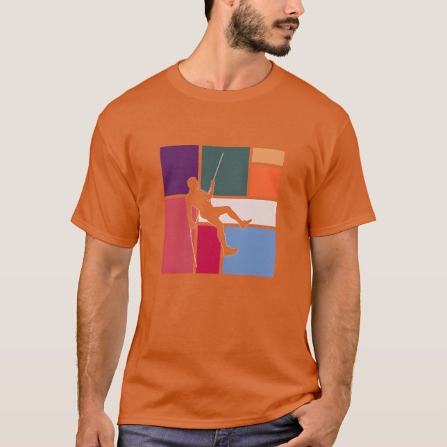 Camiseta Vintage Rock Climbing Adventure family (Frente)