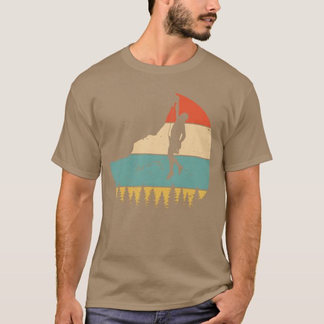 Camiseta Vintage Rock Climbing friends (Frente)