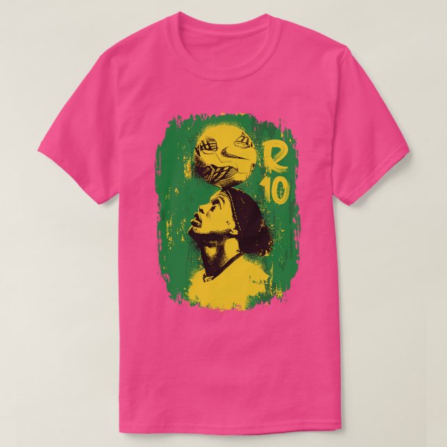 Camiseta Vintage Ronaldinho (Frente do Design)