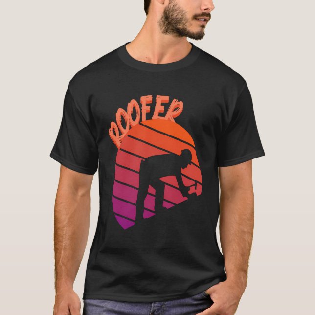 Camiseta Vintage Roofer Para Gift Roofer Orud (Frente)