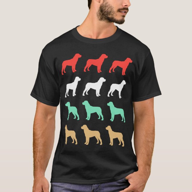 Camiseta Vintage Rottweiler (Frente)