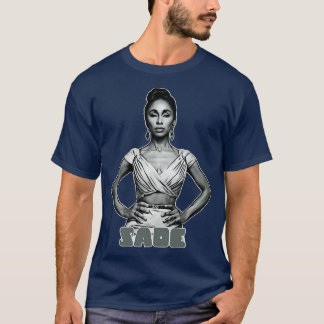 Camiseta Vintage Sade 80s Fan Art