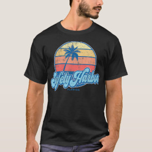 Camiseta Vintage Safety Harbor Flórida FL 70s Surfer Retro