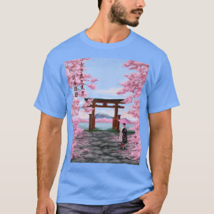 Camiseta Vintage Sakura Cherry Blossom