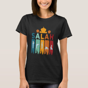 Camiseta Vintage Salah Religião Islâmica Mesquita Alá Muçul