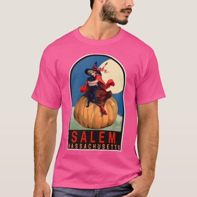 Camiseta Vintage Salem Massachusetts (Frente)