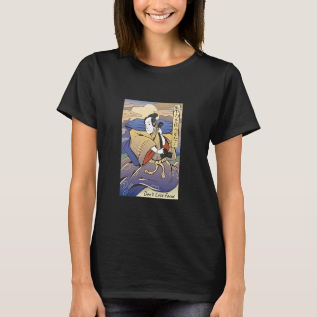 Camiseta Vintage Samurai Warrior - Katana (Frente)