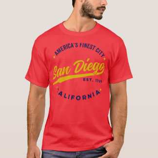 Camiseta Vintage San Diego Americas Finest City California