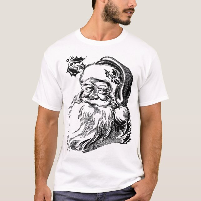 Camiseta Vintage Santa Claus (Frente)