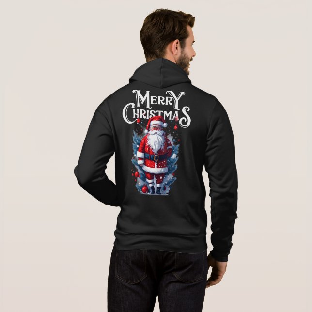 Camiseta Vintage Santa Claus (Parte Traseira Completa)