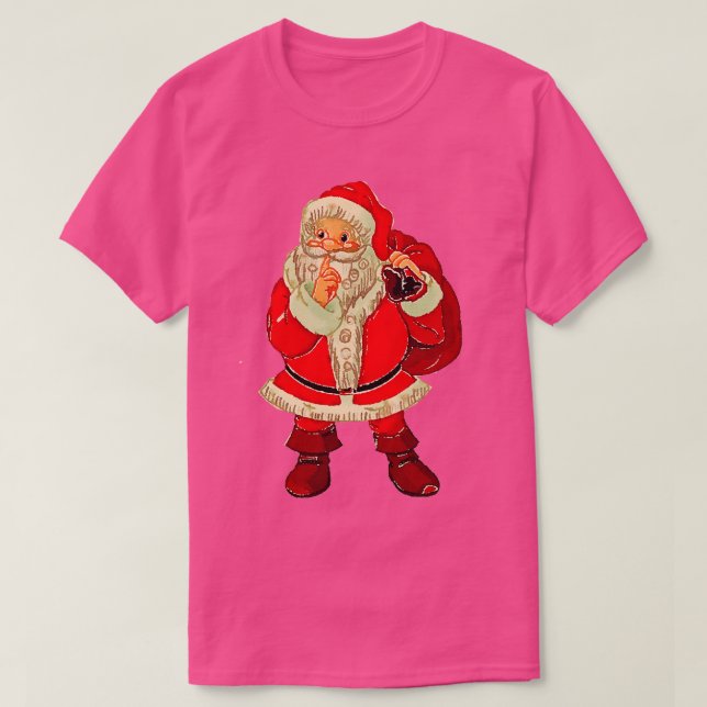 Camiseta Vintage Santa Claus 10 (Frente do Design)