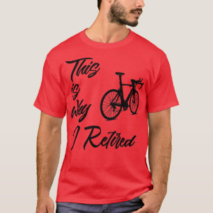 Camiseta Vintage Sarcastic - Ciclista aposentada
