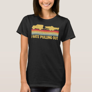 Camiseta Vintage Sarcastic Diz Que Odeio Tirar Barco W