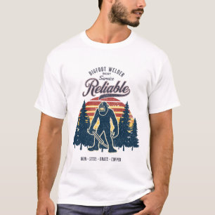 Camiseta Vintage Sasquatch Welder - Retro de Soldadura Míti