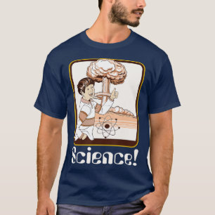 Camiseta Vintage Science Gift Funny Atomic Bomba Retro Nerd
