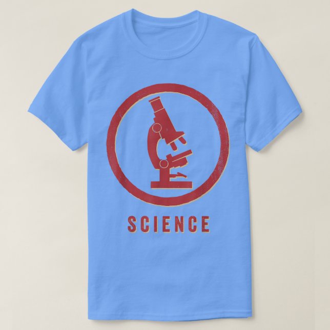 Camiseta Vintage Science Retro (Frente do Design)