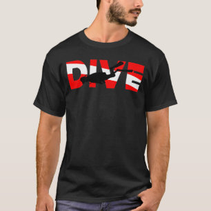 Camiseta Vintage Scuba Dive Merge Gear Submarino Merge Dive
